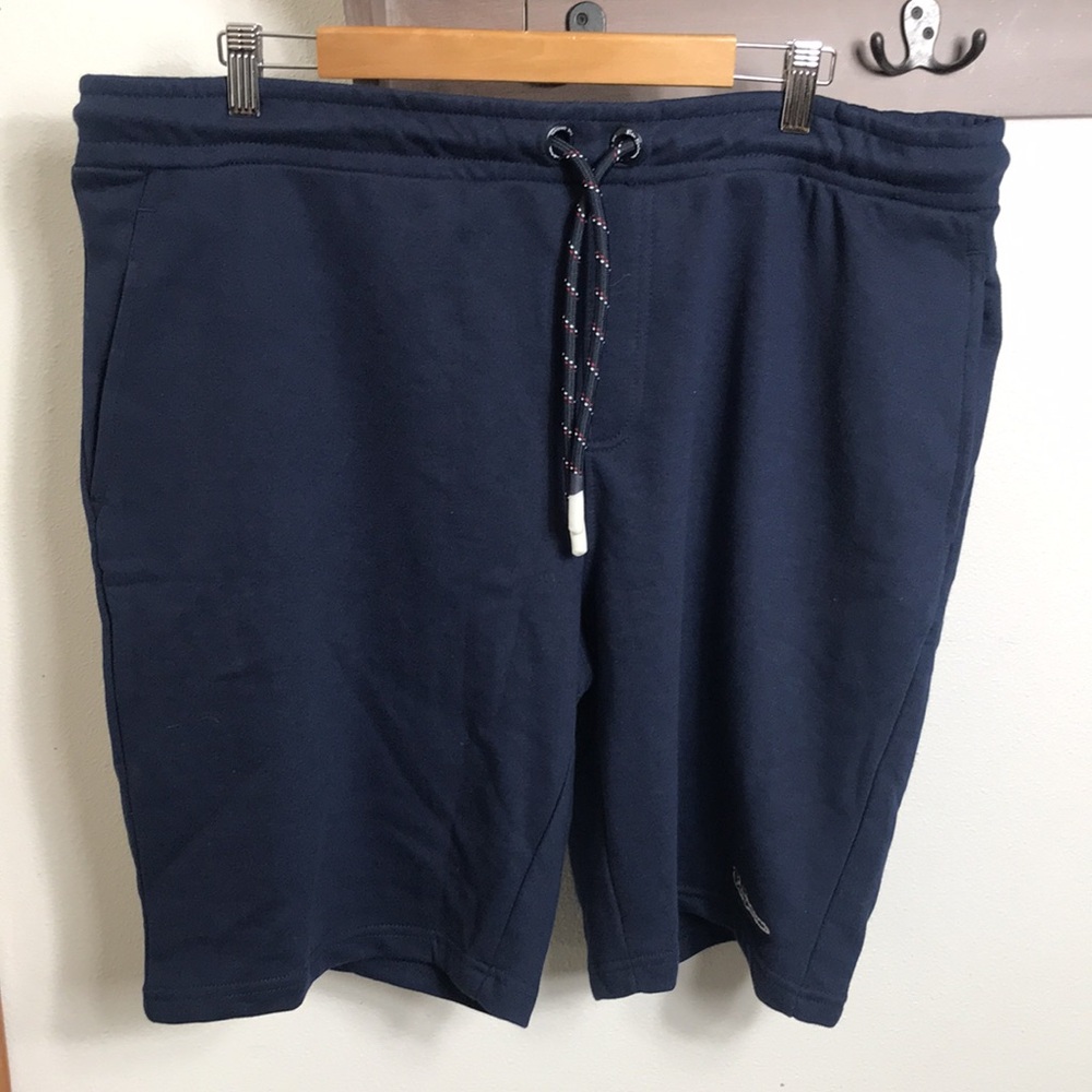 Ben Sherman shorts drawstring color navy blue elastic size 2XL
